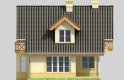 Projekt domu wolnostojącego LK&564 - elewacja 3
