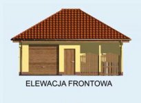 Elewacja projektu G116 - 1