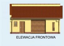 Elewacja projektu G107 - 1