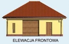 Elewacja projektu G108 - 1