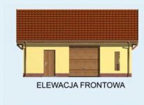 Elewacja projektu G106 - 1