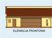 Elewacja projektu G104 - 1