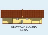 Elewacja projektu G90 cztery segmenty, projekty garaży - 2