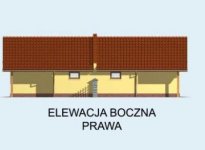 Elewacja projektu G90 cztery segmenty, projekty garaży - 4