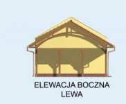 Elewacja projektu G89 bliźniak (jeden segment), projekty garaży - 3