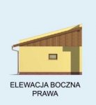 Elewacja projektu G88 bliźniak (jeden segment), projekty garaży - 4