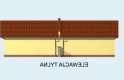 Projekt garażu G87 bliźniak (jeden segment), projekty garaży - elewacja 2