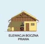 Elewacja projektu G86 bliźniak (jeden segment), projekty garaży - 4