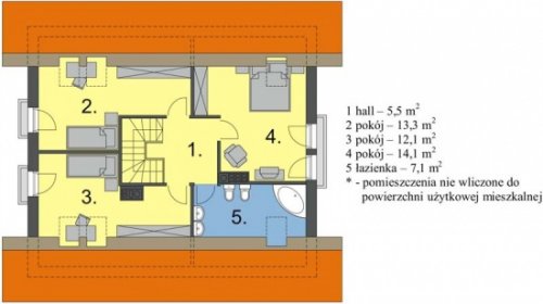 Rzut projektu Cypisek