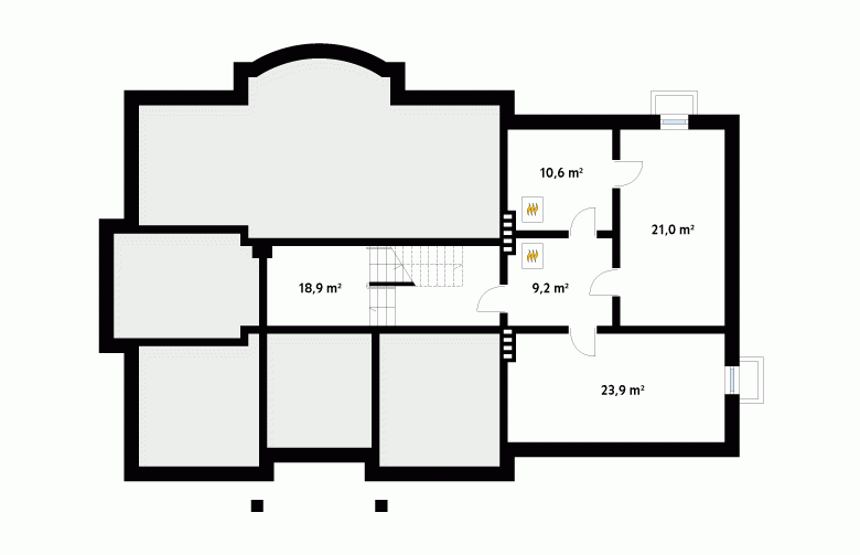 Projekt domu wielorodzinnego Bachus 5 - 