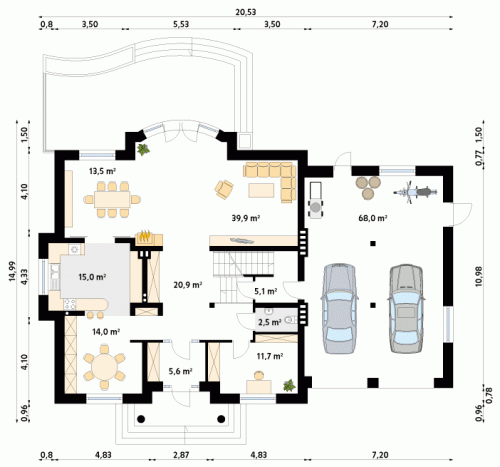 Rzut projektu Bachus 5