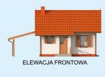 Elewacja projektu DAKAR dom letniskowy - 1