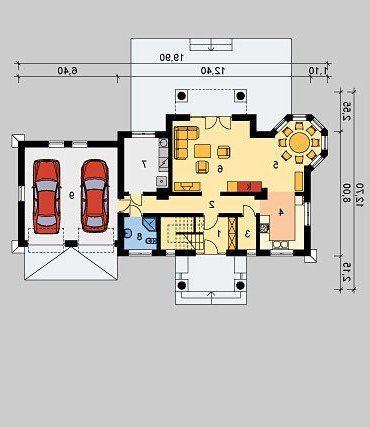 PARTER LK&50 - wersja lustrzana