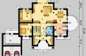 Projekt domu piętrowego LK&52 - parter