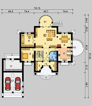 PARTER LK&52 - wersja lustrzana