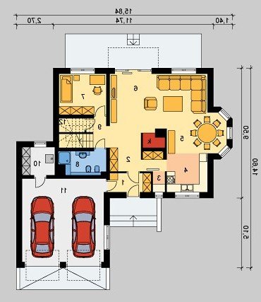 PARTER LK&59 - wersja lustrzana