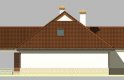 Projekt domu piętrowego LK&347 - elewacja 2
