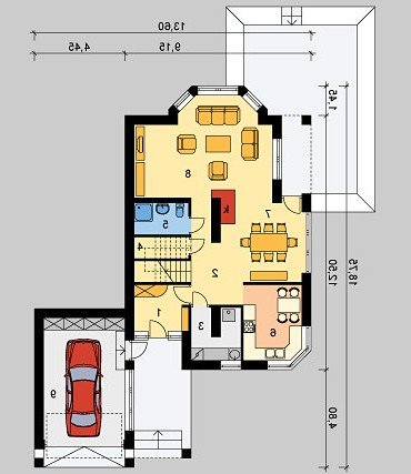 PARTER LK&76 - wersja lustrzana