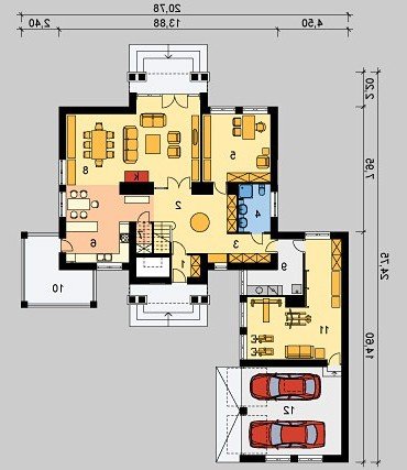 PARTER LK&105 - wersja lustrzana