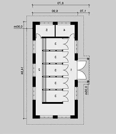 PARTER LK&118 - wersja lustrzana