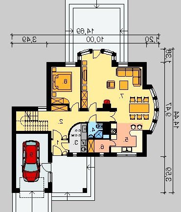 PARTER LK&126 - wersja lustrzana