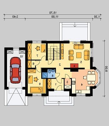 PARTER LK&128 - wersja lustrzana