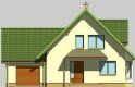 Projekt domu jednorodzinnego LK&135 - elewacja 1