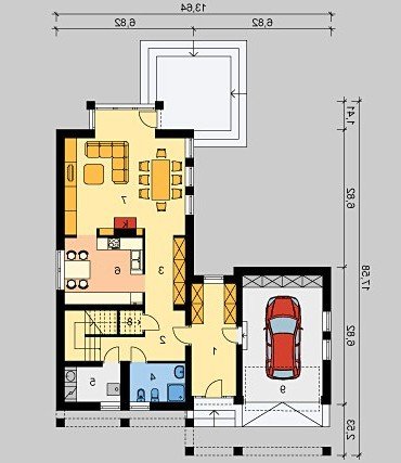 PARTER LK&141 - wersja lustrzana