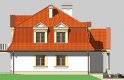Projekt domu piętrowego LK&353 - elewacja 2