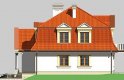 Projekt domu piętrowego LK&353 - elewacja 2