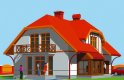 Projekt domu jednorodzinnego LK&147 - wizualizacja 1
