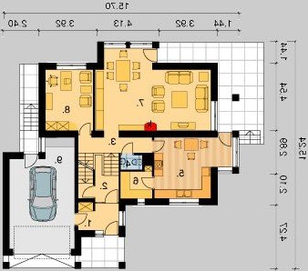 PARTER LK&148 - wersja lustrzana