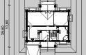 Projekt domu piętrowego LK&149 - usytuowanie