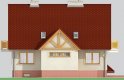 Projekt domu jednorodzinnego LK&151 - elewacja 3