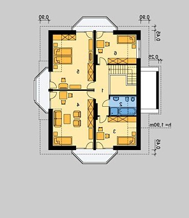 PODDASZE LK&151 - wersja lustrzana