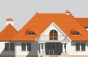 Projekt domu piętrowego LK&154 - elewacja 3