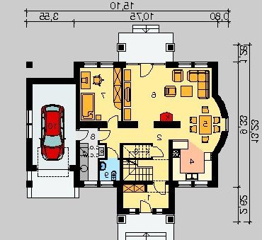 PARTER LK&165 - wersja lustrzana