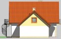 Projekt domu jednorodzinnego LK&344 - elewacja 2