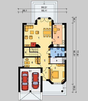 PARTER LK&174 - wersja lustrzana