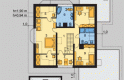 Projekt domu jednorodzinnego LK&177 - poddasze