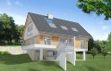 Projekt domu jednorodzinnego LK&185 - wizualizacja 1