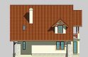 Projekt domu jednorodzinnego LK&194 - elewacja 3
