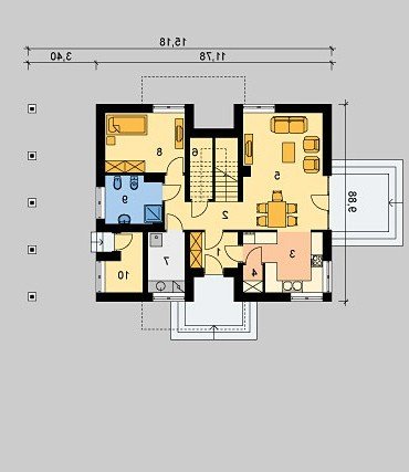 PARTER LK&199 - wersja lustrzana