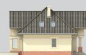 Projekt domu jednorodzinnego LK&205 - elewacja 4