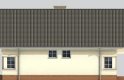 Projekt domu jednorodzinnego LK&215 - elewacja 4