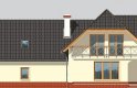 Projekt domu jednorodzinnego LK&244 - elewacja 4