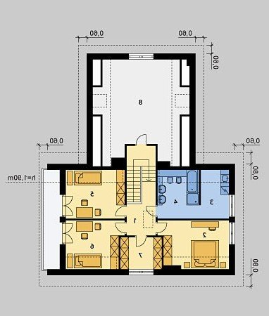 PODDASZE LK&244 - wersja lustrzana