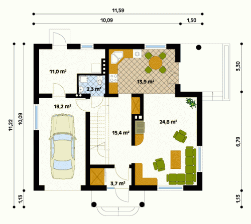 Rzut projektu Boston 4