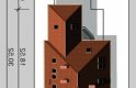Projekt domu jednorodzinnego LK&249 - usytuowanie - wersja lustrzana