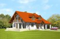 Projekt domu jednorodzinnego LK&250 - wizualizacja 1